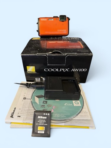 Nikon coolpix aw100 - aw100, arancione