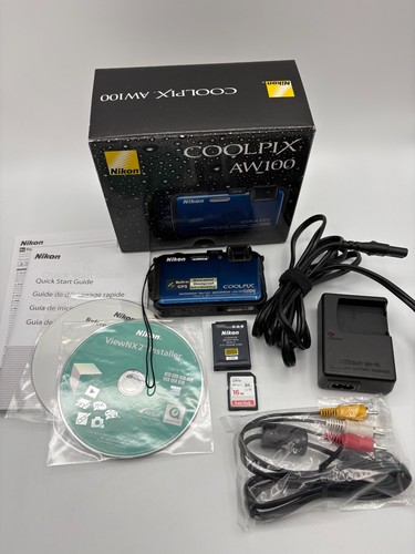 Nikon coolpix aw100 - nikon, 16,0