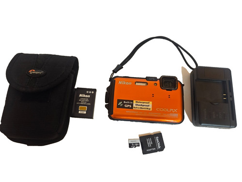 Nikon coolpix aw100 orange - nikon,